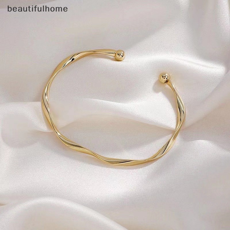 {beautifulhome} Gelang Perempuan Mobius Cincin Gelang Ins Cahaya Niche Desain Bestie Gelang Angin Dingin Perhiasan Hadiah.