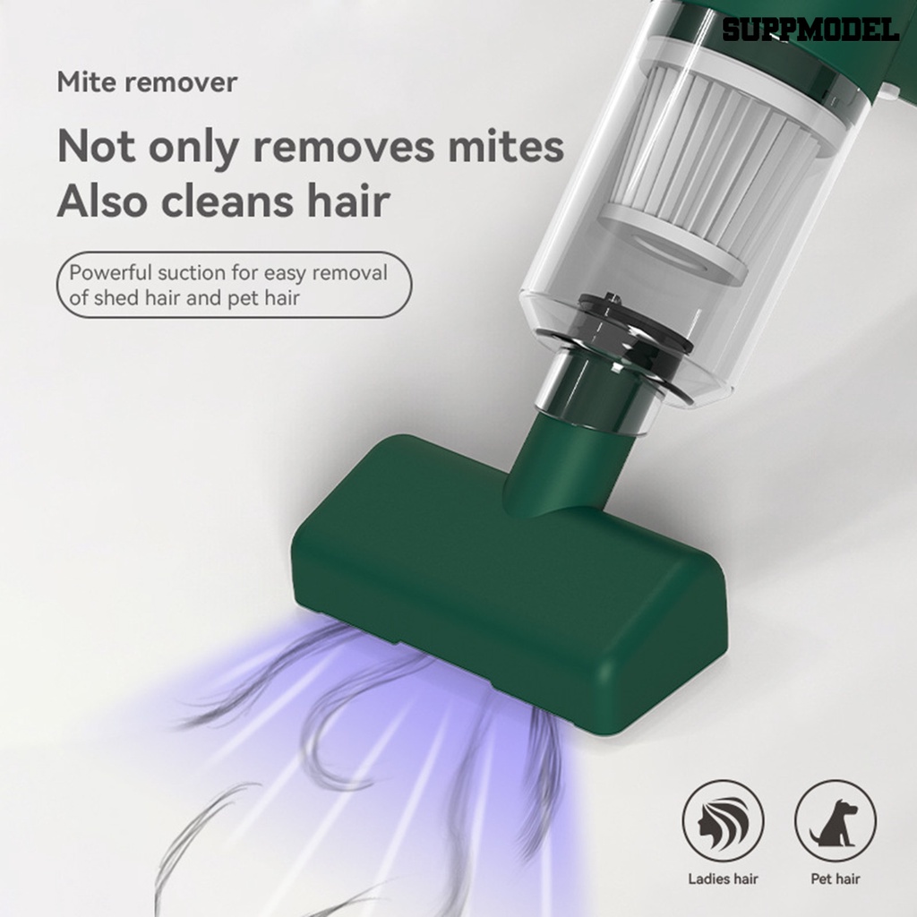 [SM] Car Cleaner Portable Dual-use Hisap Kuat 2500PA 1500mAh Penghilang Tungau ABS Mini Handheld Auto Vacuum Cleaner Rumah Supply