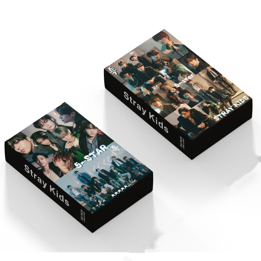 55pcs /box Album STRAY KIDS 5bintang Photocards Kartu Lomo Straykids S-CLASS Kpop Postcards Collection