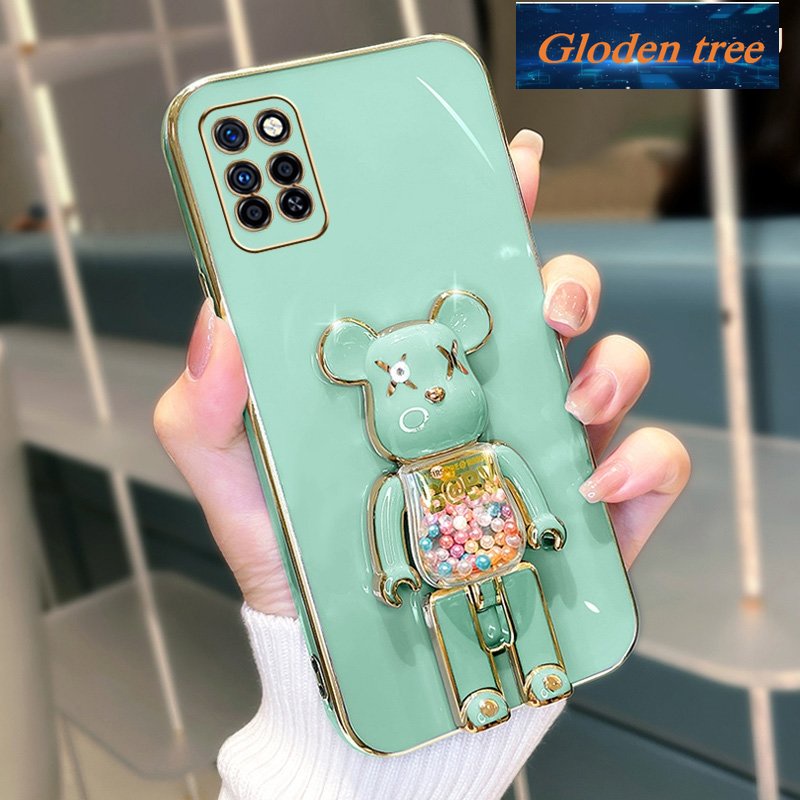 Toserbaloden pohon mustofaasing infinix note 10 pro infinix note 10 Casing handphone kampasoftcase kampaslectroplated silikon shockproof kritingrotector krancangmooth mustofarote scoopy galihumper intipover new design