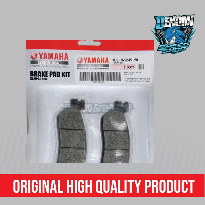 Kampas Rem Depan Brakepad Diskpad Yamaha F1ZR FIZR F1Z FIZ R RX King Scorpio Nouvo Original YGP 4US-W0045-00