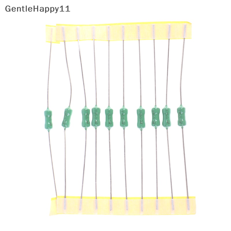 Gentlehappy 10PCS 2.4*7mm Axial Lead Green Fuse 125mA-15A Sekring Tahan Tiup Cepat id