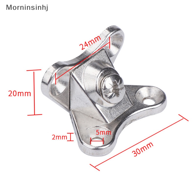 Mornin Aluminium Alloy Corner s Sekrup Butterfly Konektor Penyangga Berbentuk L Pengencang Yang Dapat Dilepas Kode Sudut Siku id