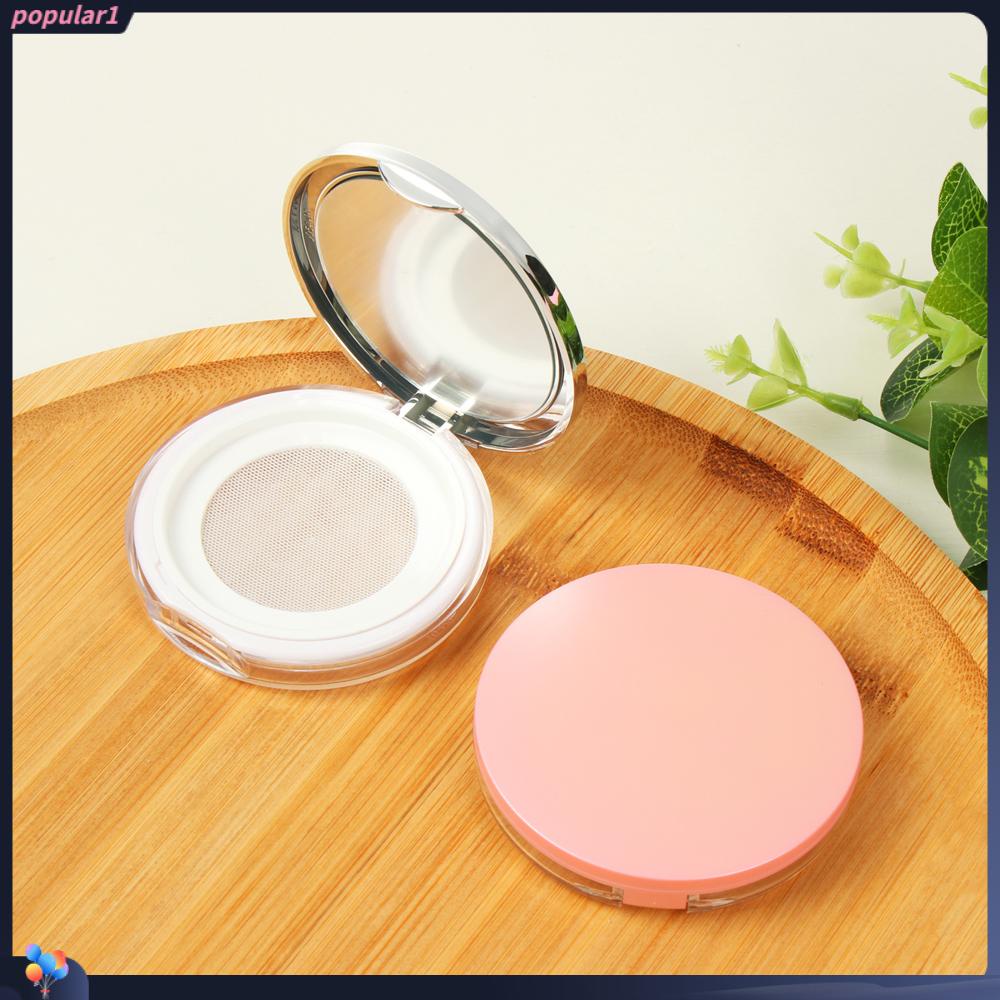 Populer Kotak Makeup Wadah Kecil Kosong Travel Compact Powder