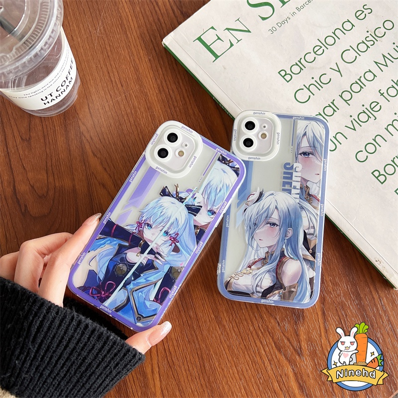 Xiaomi Redmi Note12 11 11s 10s 10 9 8 Pro Redmi 12C A1 10C 10A 10 9 9A 9C 9T Mi 11 Lite 11T 10T Poco X3 NFC Pro Honkai Star Rail Phone Case Bingkai Transparan Tahan Guncangan Soft Case