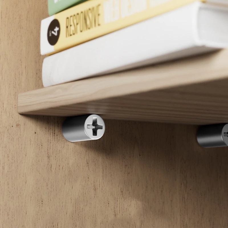 [Grosir] Paku Partisi Lemari Kabinet/High Quality Book Shelves Laminate Support/Sekrup Cross Self-tapping Dengan Lengan Karet/Paku Besi Partisi Rak Lemari/