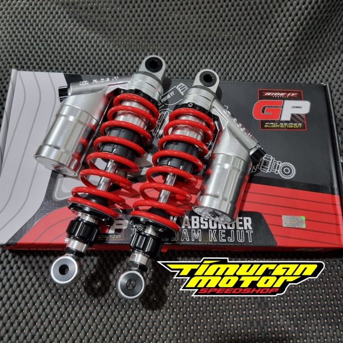 READY SHOCK RIDE IT GP 277 280 MM MERAH ORIGINAL