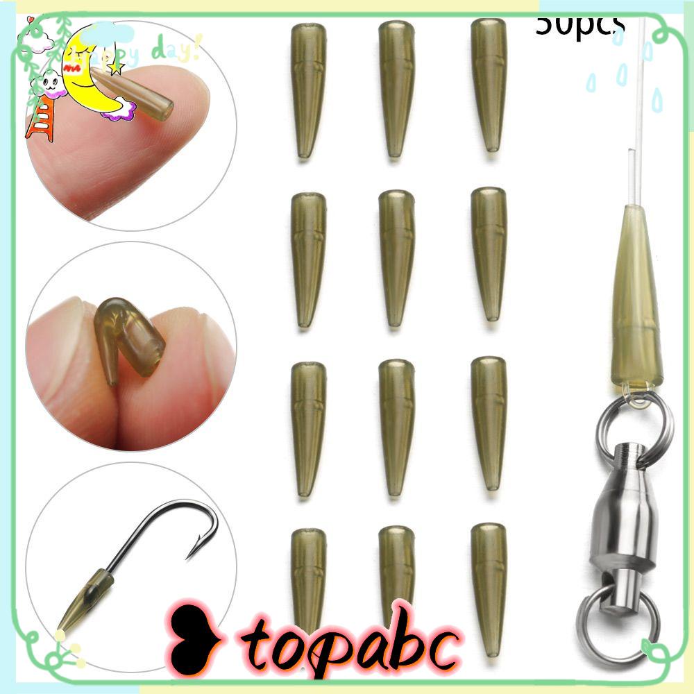 TOP 50pcs Micro Carp Method Feeder Too Chod Helicopter Rig Anti Kusut Sambung Dengan Kail Pancing