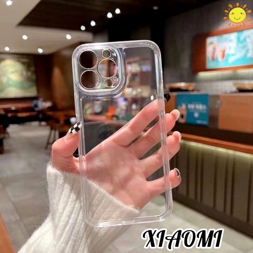 SOFTCASE BENING FULL COVER/CLEAR CASE TRANSPARAN CASING HP CAMERA PROTECTOR FOR XIAOMI REDMI 9/9 prime/poco m2 REDMI 9c/10A/poco c31 REDMI 8/8A  REDMI 9a/9i REDMI 10 5g/note 11e REDMI 4A REDMI 6A REDMI 5A REDMI A1 REDMI 10/10 prime