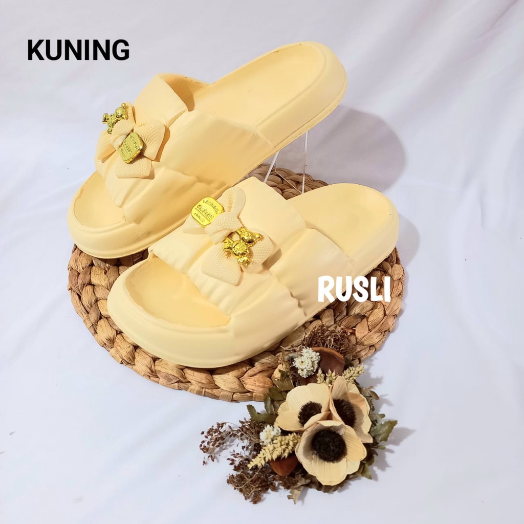 Sandal Wanita Kokop Pita Jelly Import Vanchnee 706-1