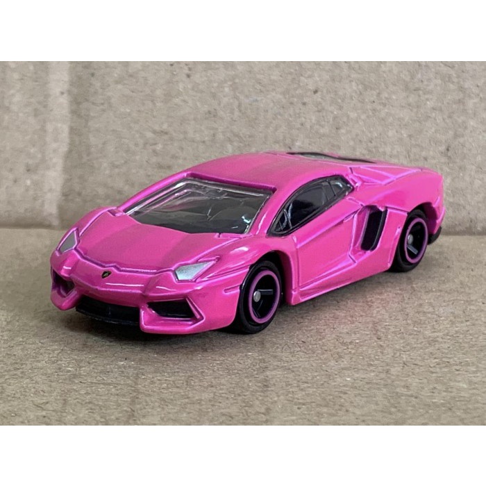 DIECAST LOSSE UNIK Tomica Lamborghini Special Set - Aventador Coupe Pink Loose Pack