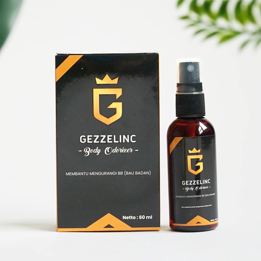 GEZZELINC PENGHILANG BAU BADAN BPOM TAHAN 72 JAM BODY ODORIZER (Kemasan Terbaru)