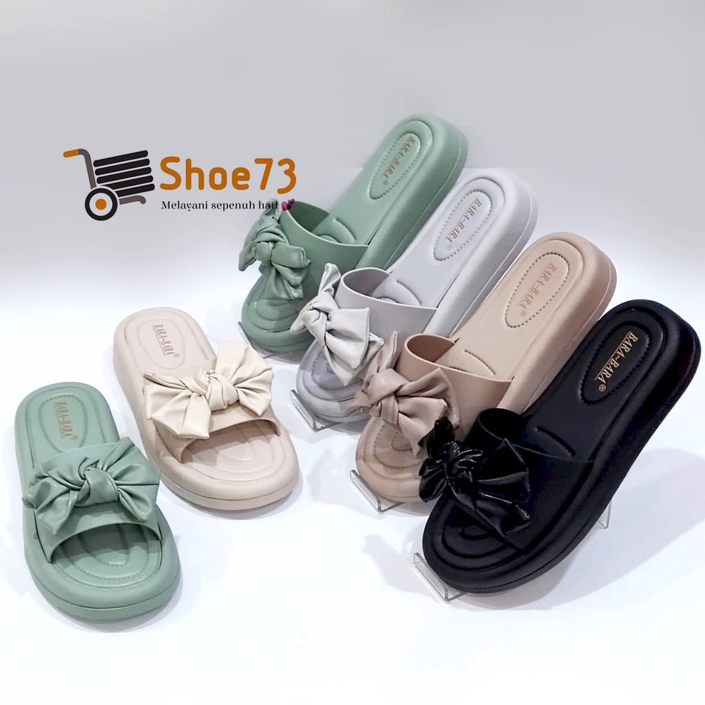 BARA BARA JSL 916 V-11 NEW SIZE 36-40 ORIGINAL l Sandal Selop jelly wanita l Sendal kokop cewek impor