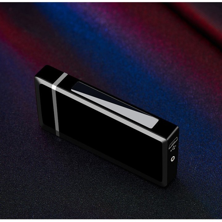 906 USB Rechargeable Dual Plasma Flameless Lighter - Tilted Model
