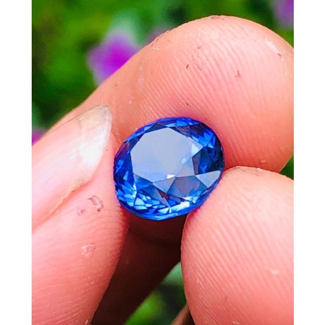 NATURAL ROYAL BLUE SAPPHIRE SRILANKA SERTIFIAT BIG LAB