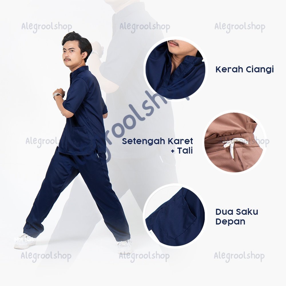 Doctor Scrub's Baju OK Lengan Pendek Vol-I series 'Your Style'