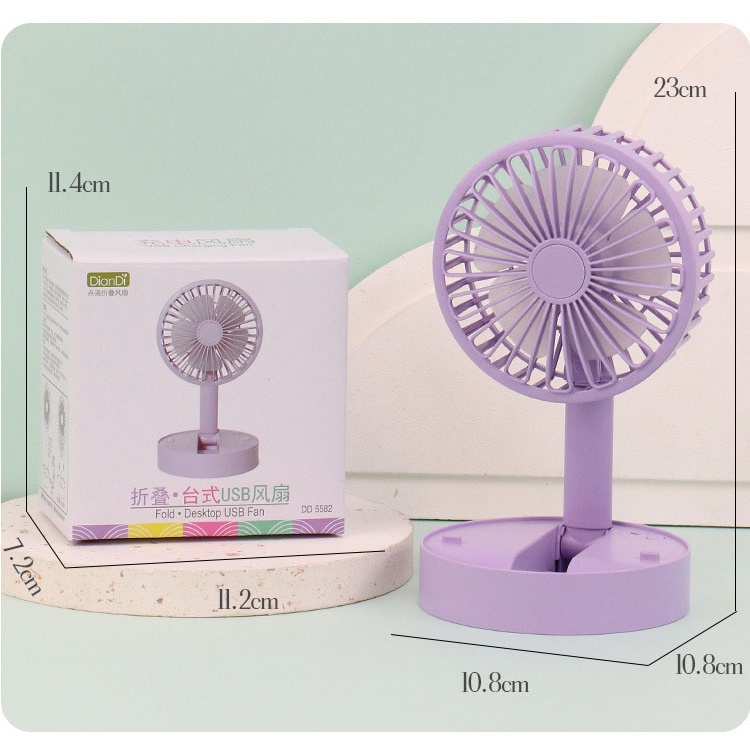 cod&amp;ready Kipas Lipat Mini USB /Kipas Angin Portable USB Rechargeable Kipas Angin Mini  Lipat Mini Fan Kipas Genggam Kipas Angin Berdiri globallagilaku