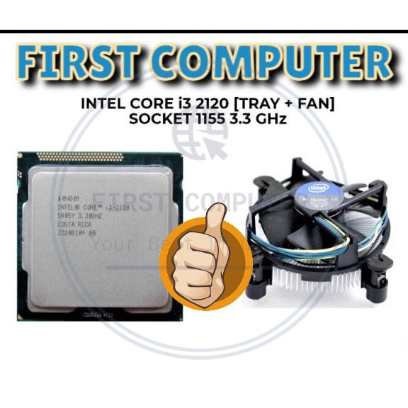 Processor Intel Core i3 2120 3.3 GHz + FAN TRAY Socket 1155