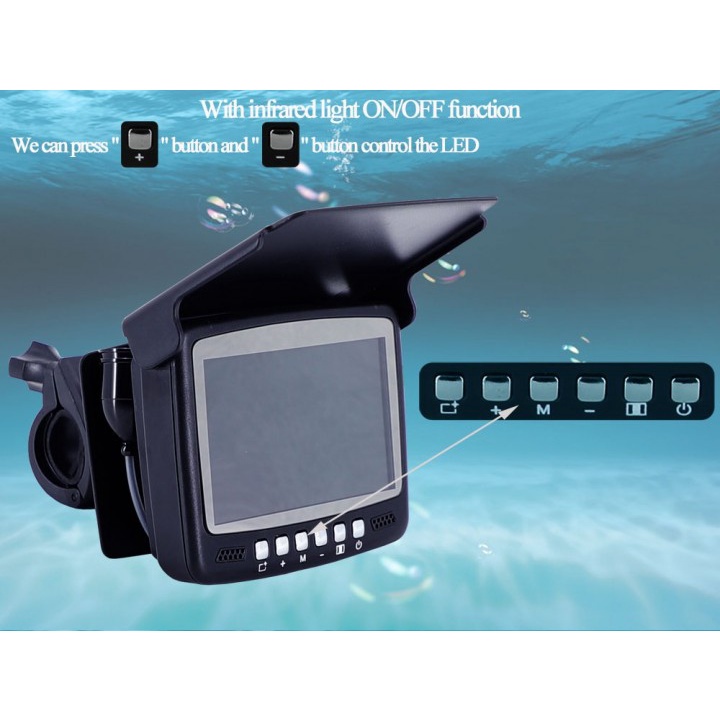 PNK23 Kamera Pencari Ikan Underwater Fish Finder Camera 4.3inch LCD 8HBS-20M