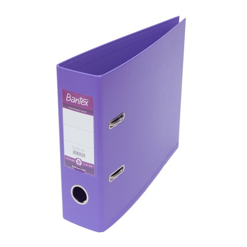 

[Artomas] Bantex Lever Arch File Ordner Plastic A5 Kwitansi 7cm Lilac1453 21
