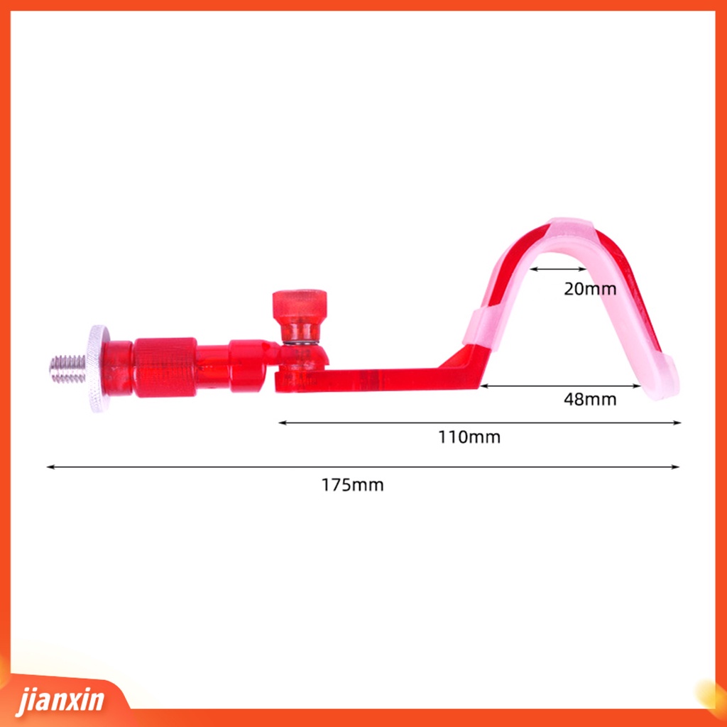 (In Stock) Stand Tiang Sudut 8MM Interface Kiri Kanan Adjustable 180derajat Rotatable Fish Pole Holder Untuk Outdoor