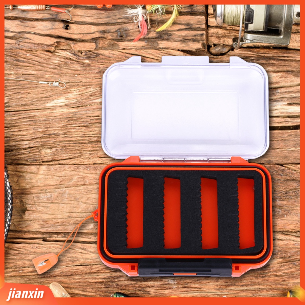 (In Stock) Kotak Umpan Pancing Dua Sisi Kapasitas Besar Tutup Transparan Menebal Ukuran Kecil Penyimpanan Alat Pancing Anti Gores Tahan Lama Memancing Case Perlengkapan Memancing