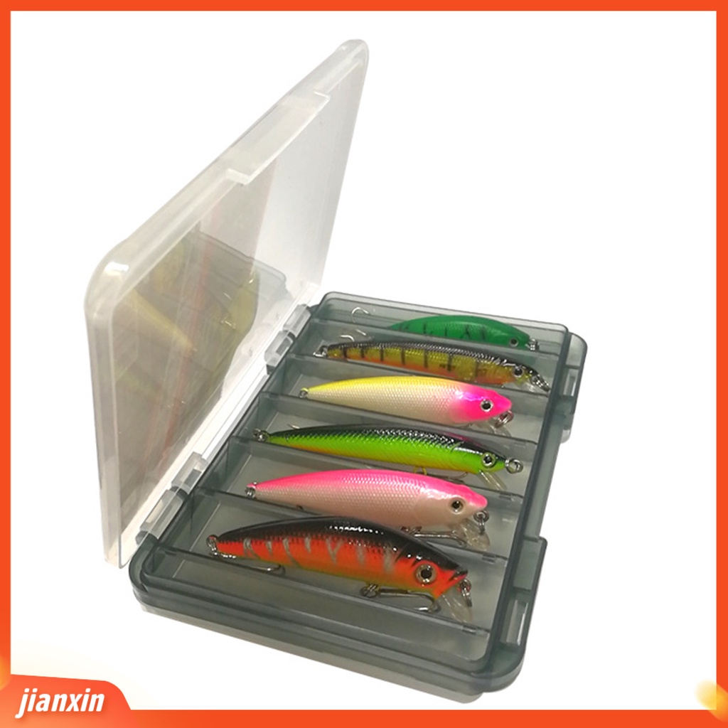 (In Stock) PP Fishing Tackle Box Tahan Air Kapasitas Besar Dua Sisi Kotak Umpan Pancing Untuk Memancing