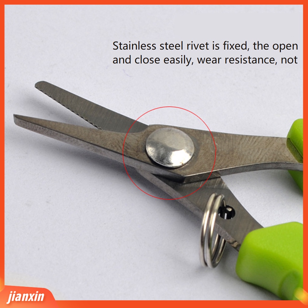 (In Stock) Gunting Pancing Ergonomics Anti Karat Potong Pancing Stainless Steel Gunting Pancing Multifungsi Memancing Outdoor