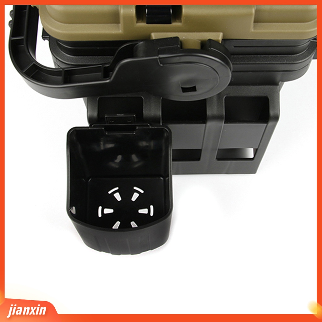 (In Stock) PC Rak Cangkir Kotak Pancing Ringan Wearproof Anti Karat Fishing Bottle Cup Holder Untuk Outdoor