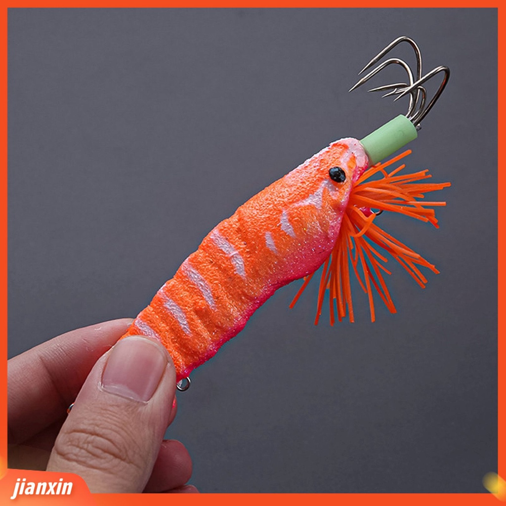 (In Stock) Umpan Pancing Gurita Ultra-Sharp Plastik Udang Ikan Cumi Cumi Kaitan Rig Untuk Memancing