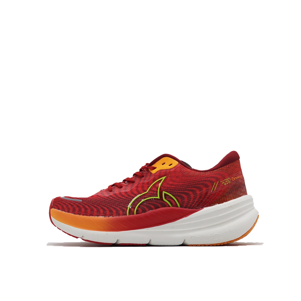 Ortuseight Sepatu Running Hyperblast Evo - Crimson/Electricity/White