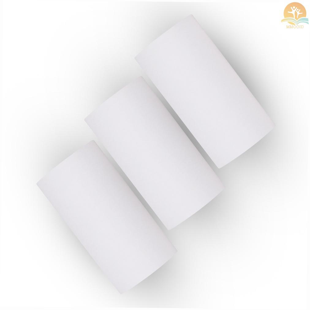 In Stock PeriPage Tahan Lama 10-tahun Preservation Note Thermal Paper Roll 56*30mm/2.2*1.2in Font Hitam Bebas BPA Ada Label Perekat Untuk PeriPage A6 /A8 /P6 Paperang P1 /P2 Thermal