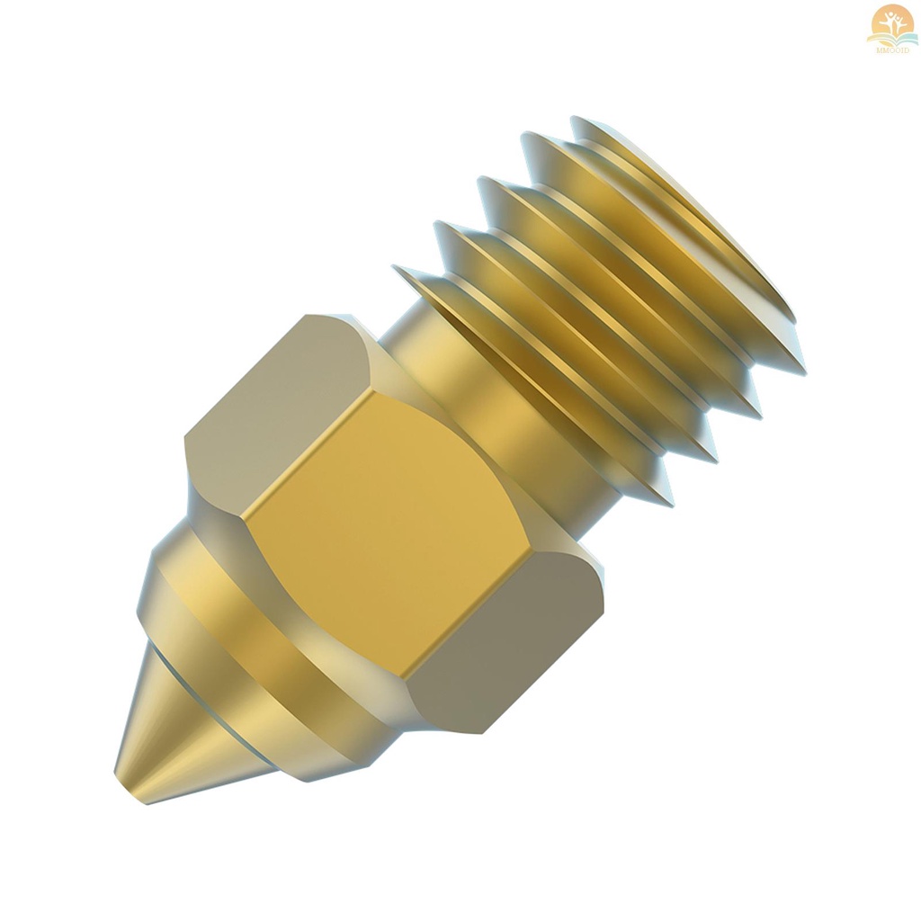 In Stock Creality Brass Nozzle Kit Kekerasan Tinggi300℃ Tahan Suhu Dinding Dalam Halus Berlaku Untuk Kebanyakan Bahan FDM PLA/ABS/PETG/TPE/TPU Cocok Untuk Printer 3D CR-10