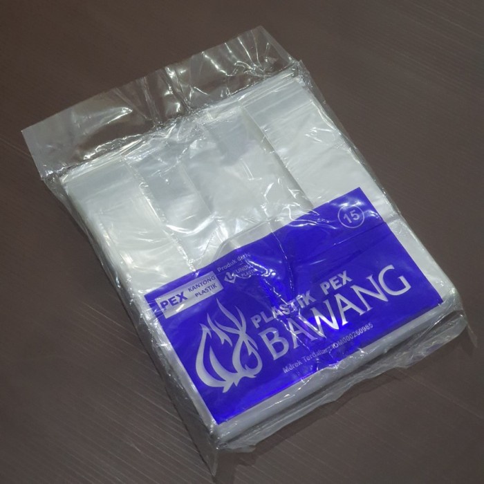 Kantong Plastik 15x33 | Kantong Kresek | Kantong plastik PEX Bawang 15