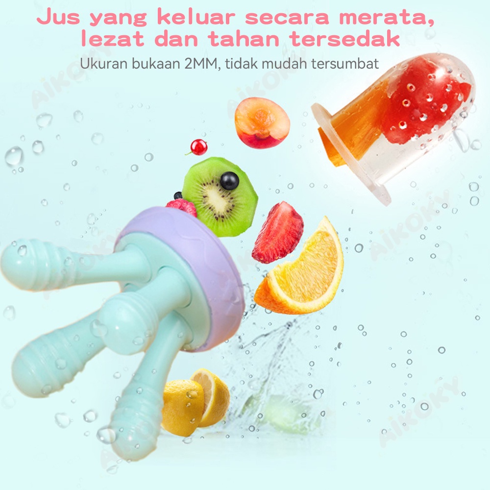 Aikoky Dot empeng buah bayi / Pacifier Baby / Baby Food Supplement Feeder