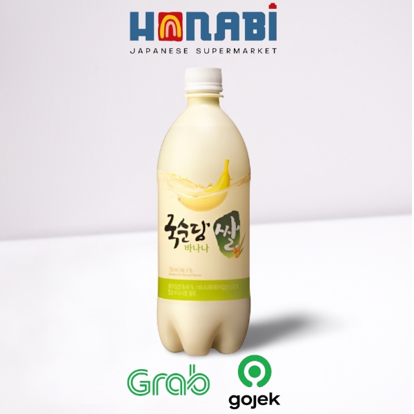 

Kooksoondang Banana Rice Drink 750ml - Minuman Beras Traditional Made In Korea