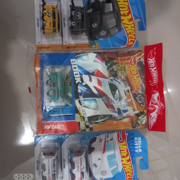 Hotwheels Set 5 Pcs Kool Kombi