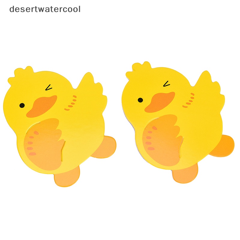 Deid 50PCS Ducks Candy Lollipop Decor Kartu Aksesoris Hadiah Pesta Pernikahan &amp; Ulang Tahun Martijn