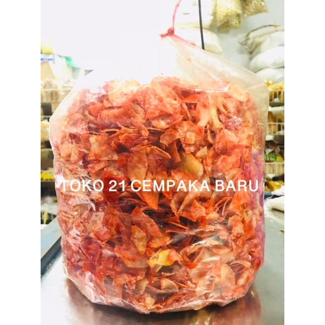 

Keripik Singkong LENGKET PEDAS 1 BALL | Kripik Singkong Chips Pedes