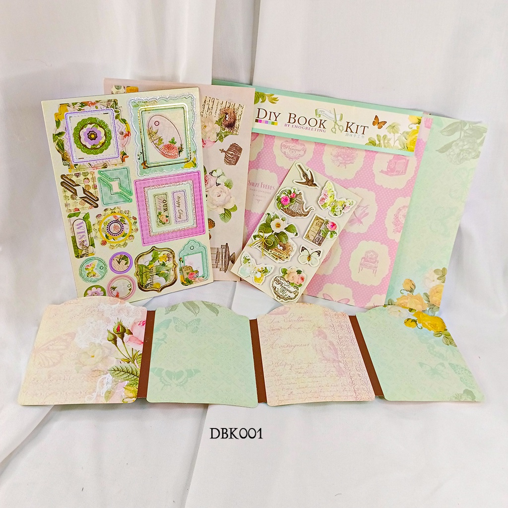 

Bullet Journal Bujo Scrapbook kIT Pastel Theme DBK-RA001