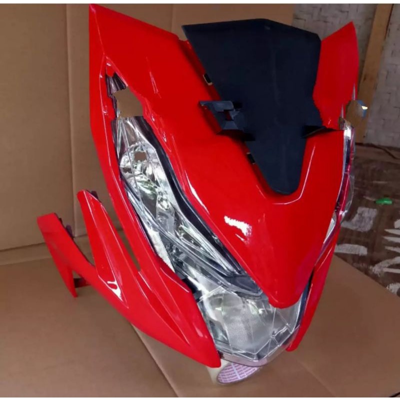full set tameng body depan beat new fi esp eco 2017-2019 merah