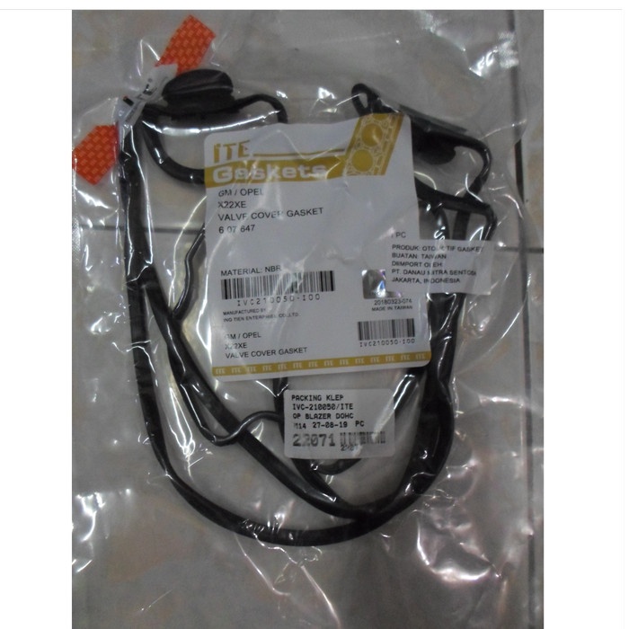 SPAREPART OTOMOTIF- Packing Klep/ Tutup Klep Opel Blazer Dohc ITE -KOMPONEN AKSESORIS