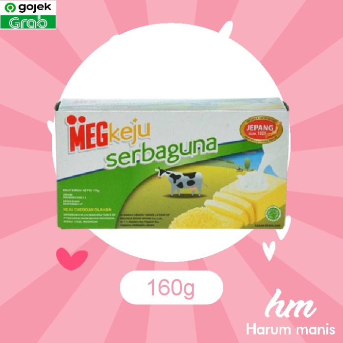 

Meg Hijau Keju Serbaguna 160g