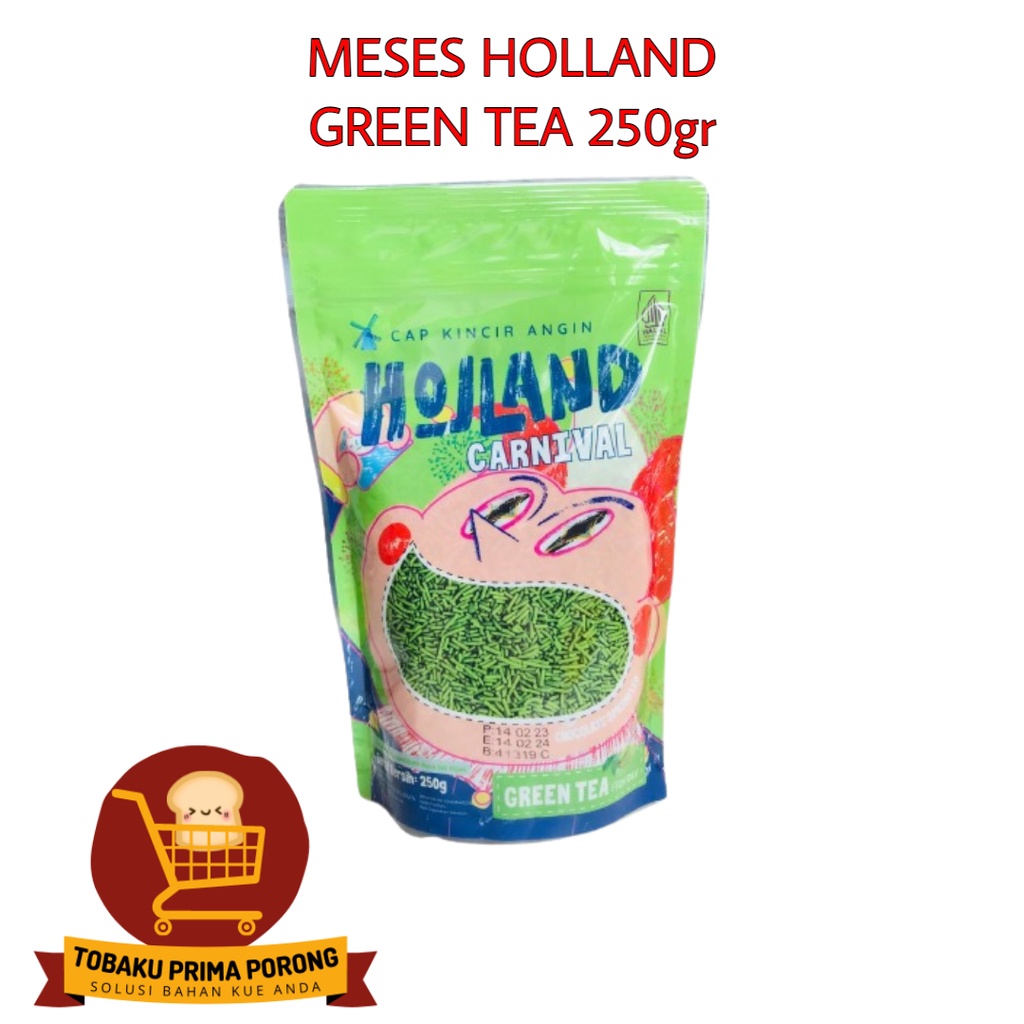

MESES HOLLAND GREEN TEA 250GR - Meises Holland Carnival Green Tea 250gr - Meses Warna Hijau
