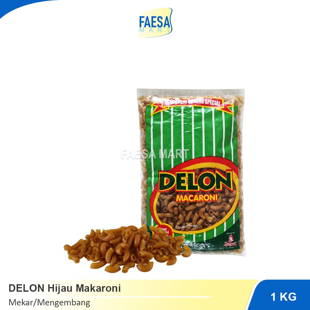 

MAKARONI Delon Hijau (Mekar) 1kg