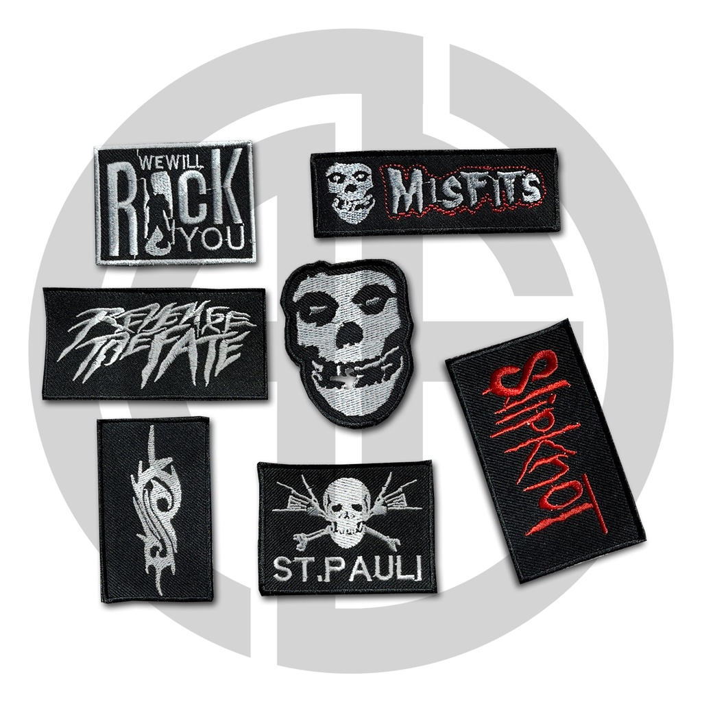 TEMPELAN BORDIR/PATCH BORDIR /PATCH EMBLEM/AKSESORIS JAKET