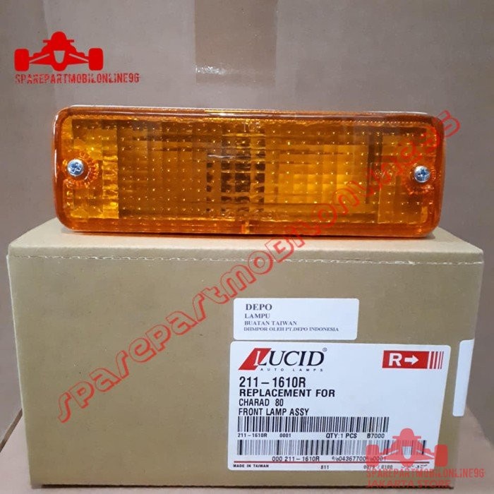 Lampu Riting Sen Bumper Daihatsu Charade G10 G11 1980 DEPO