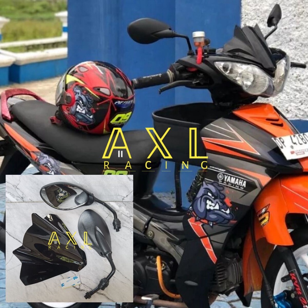 VISOR YAMAHA JUPITER Z BURHAN WINDSHIELD BATMAN JUPITER Z BURHAN