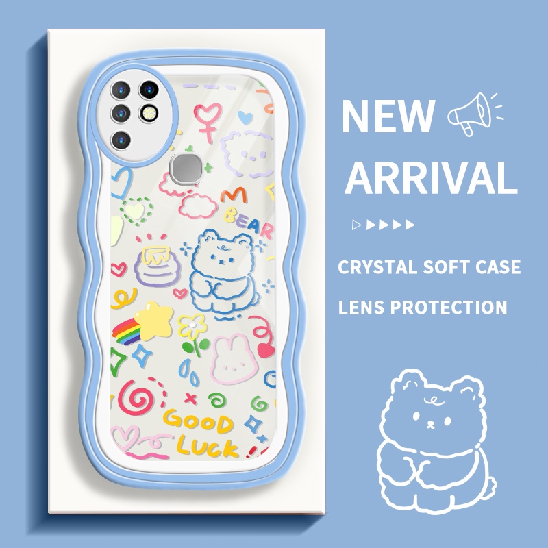 JVIRAG Case Hp For Infinix Hot 10 Hot 11s Note 12 Pro For Infinix Smart 7 Smart 7 HD For Tecno Spark