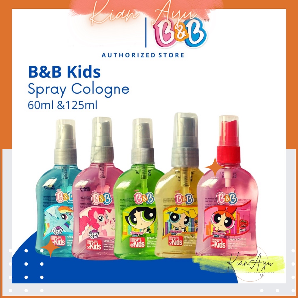 KianAyu* Parfum B&B Kids Spray Cologne 60 ML